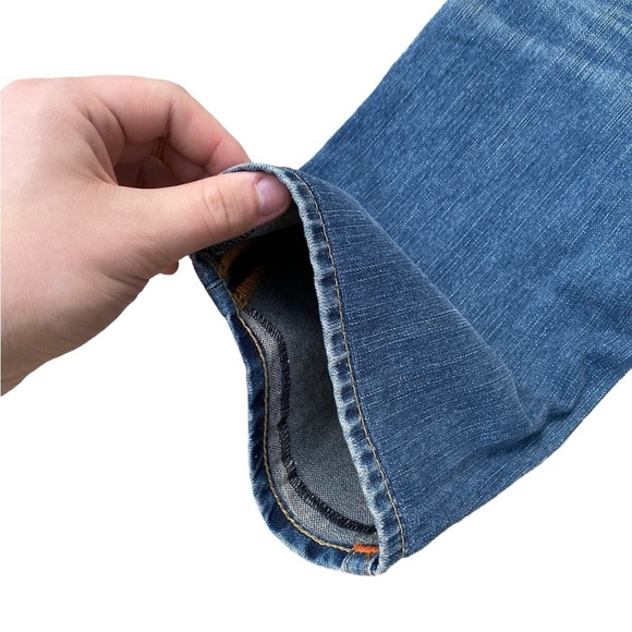 True Religion Jeans Size 34 SLIM Blue - Picture 4 of 9